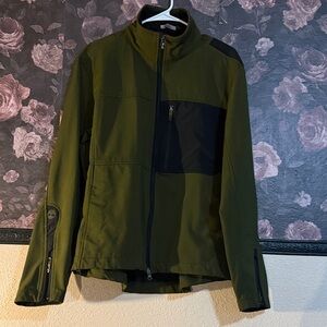 Timberland Men's Green and Black Performance Jacket